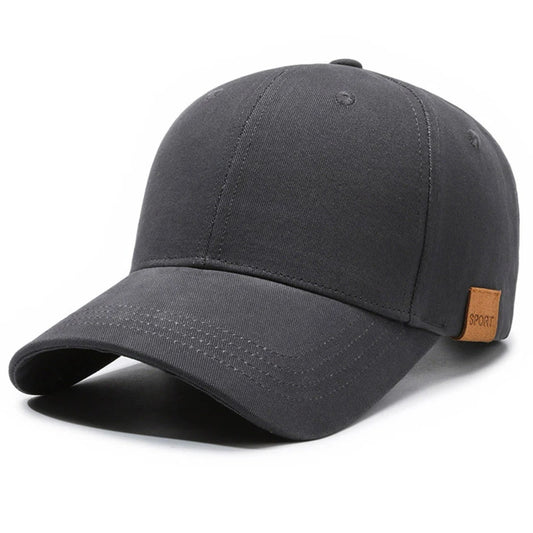 Solid Color Men Baseball Cap Fashion Vintage Casual Cap Hats For Men