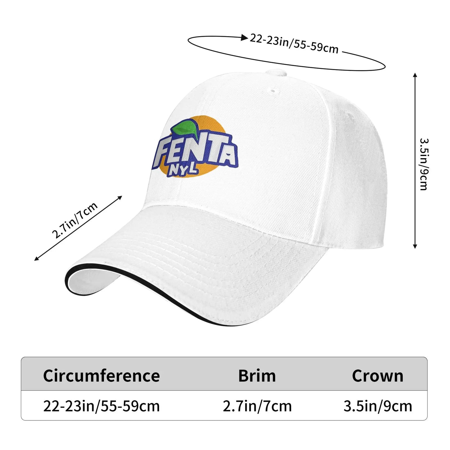 Summer Casual Baseball Cap F-Fenta NYL Kpop Rock Baseball Caps