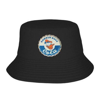 Teen Bucket Hat Donald Duck Spring Headwear UV Protection Outdoor