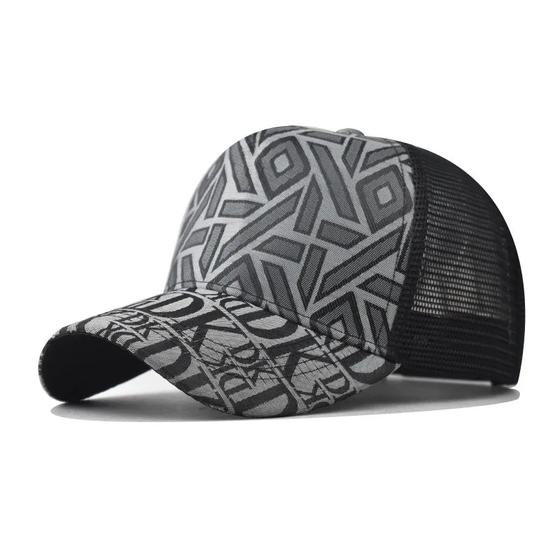 Thousand Birds Rhombus Plaid Baseball Men's And Women's