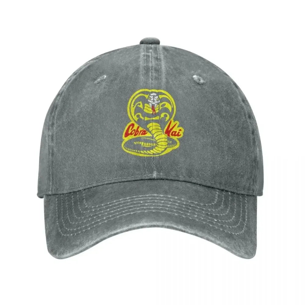 Hip Hop Baseball Cap Adjustable Hat Cobra Kai The Karate Kid