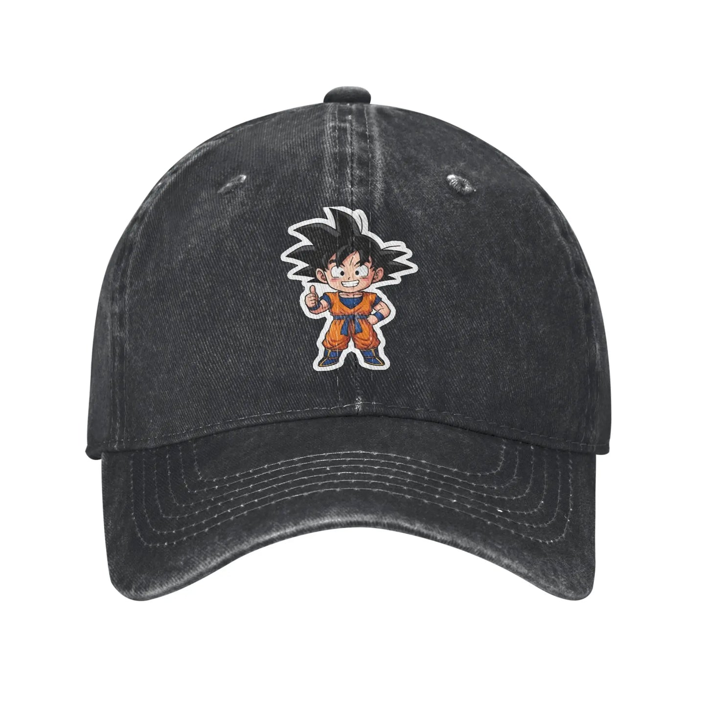 Anime Dragon Ball Song Goku Washed Baseball Cap