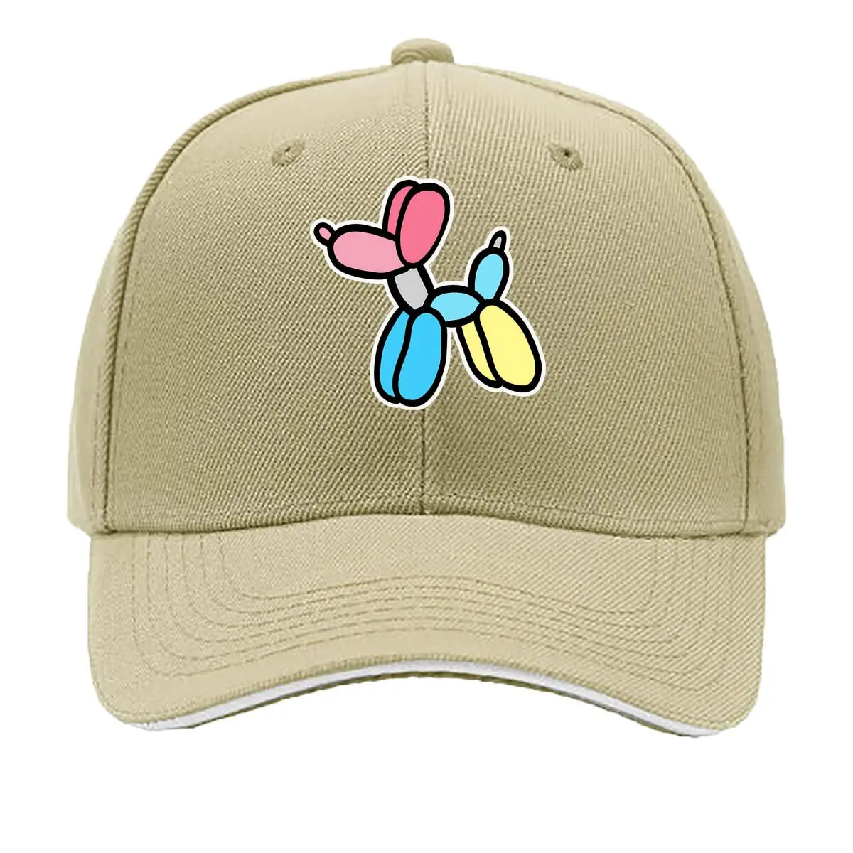 Balloon Dog Pop Art Print Sandwich Baseball Cap