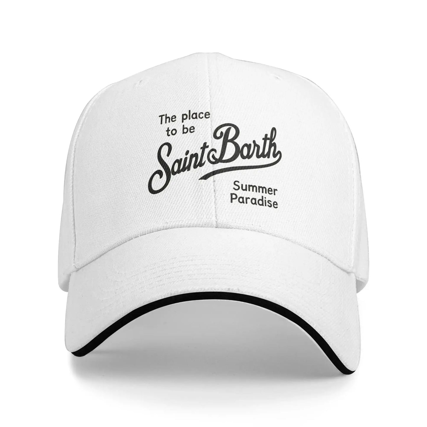 S-Saint Barth Casual Baseball Cap Fashion Outdoor Gym Trucker Hat Baseball Caps