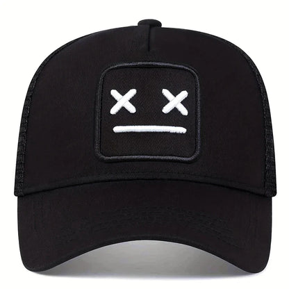 Unisex Xx Embroidery Baseball Net Caps Hip Hop Cap