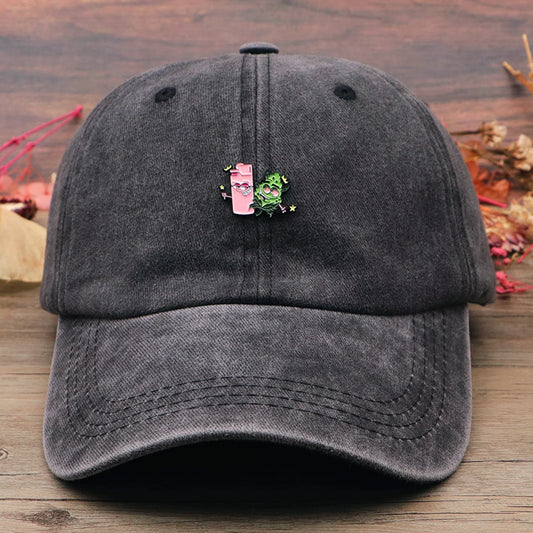 Cartoon Boy & Girl Vintage Classic Baseball Caps For Men Women