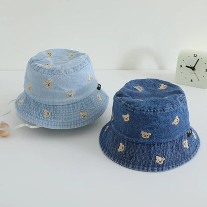 Spring Summer Baby Caps Lovely Bear