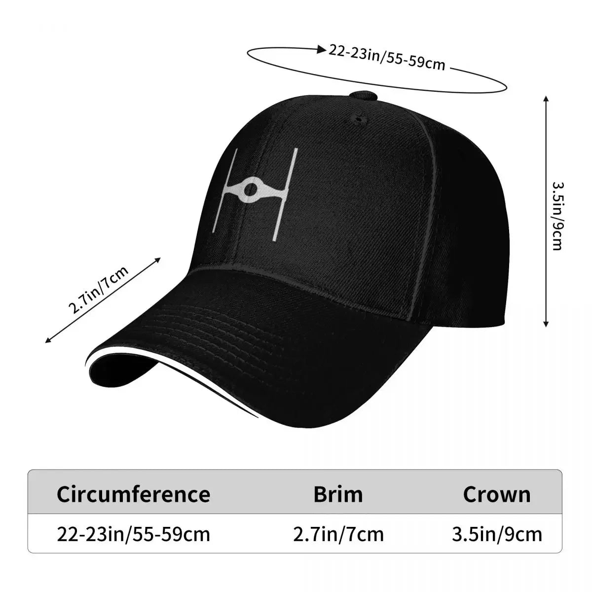 New Hidden Nerd (Small Print) - Fighter Baseball Cap