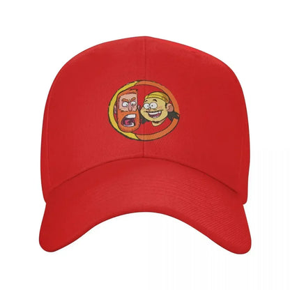 Bad Friends Andrew Santino Circle Design Baseball Cap