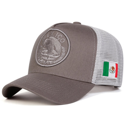 Unisex Mexican Flag Embroidery Baseball Caps