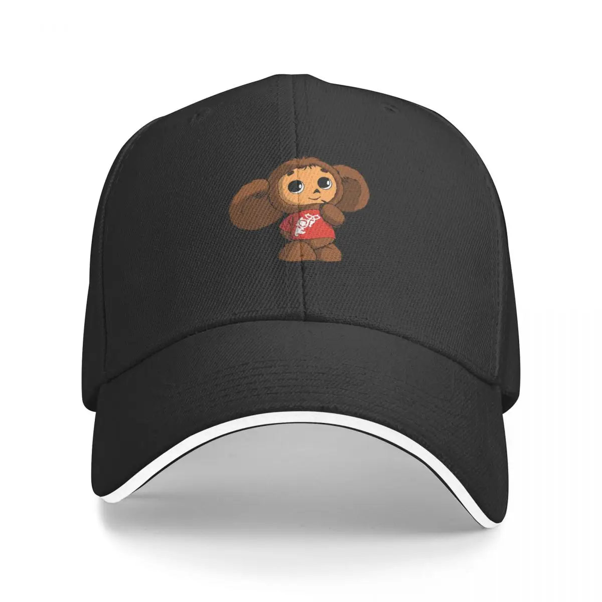 Thinking Cheburashka Baseball Cap