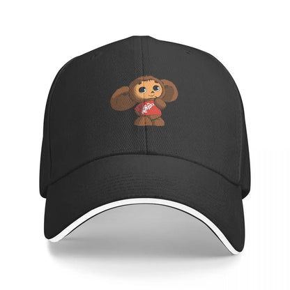 Thinking Cheburashka Baseball Cap