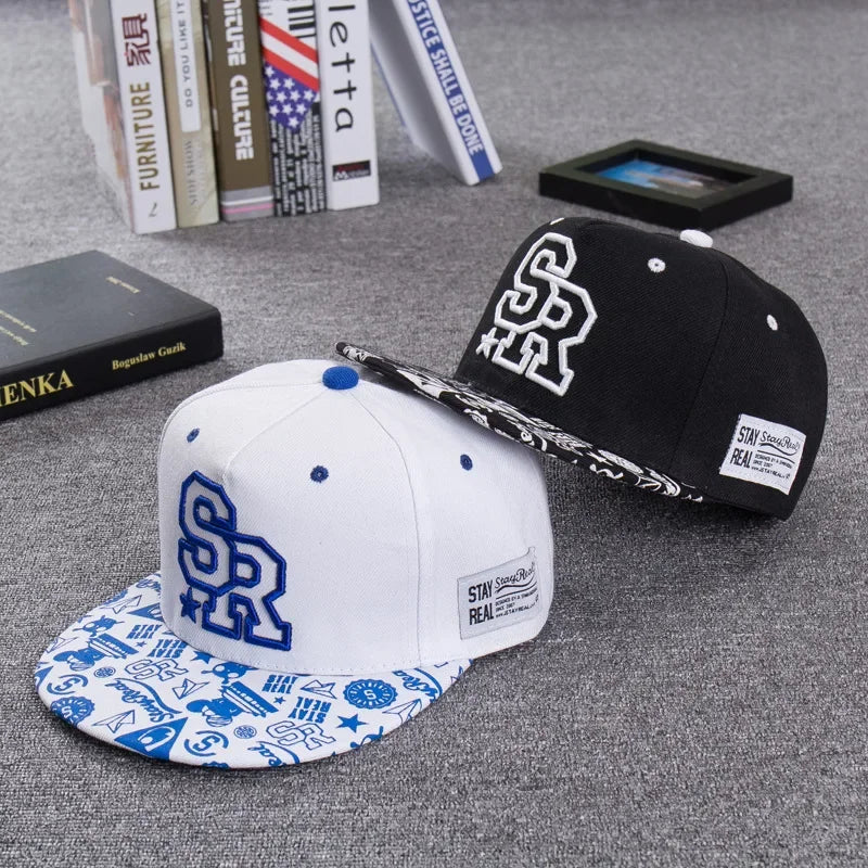 NEW Fashion Embroidery Letter SR Baseball cap Hip Hop