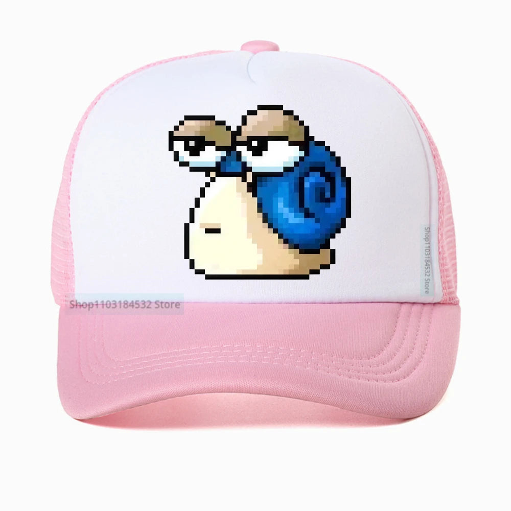 Harajuku MapleStory Kawaii Funny Printed Baseball Cap