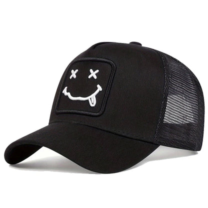 Unisex XX Tongue Sticking Embroidery Baseball Caps