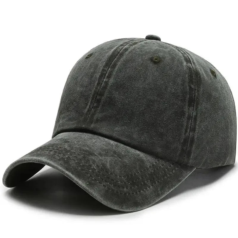 Solid Color Drawstring Baseball Cap