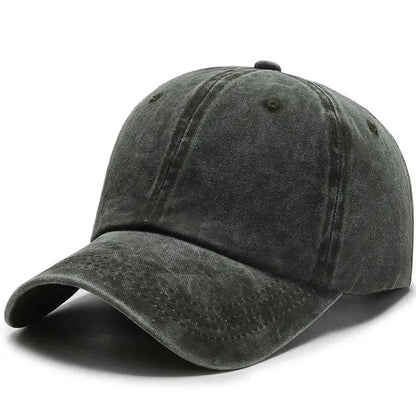 Solid Color Drawstring Baseball Cap