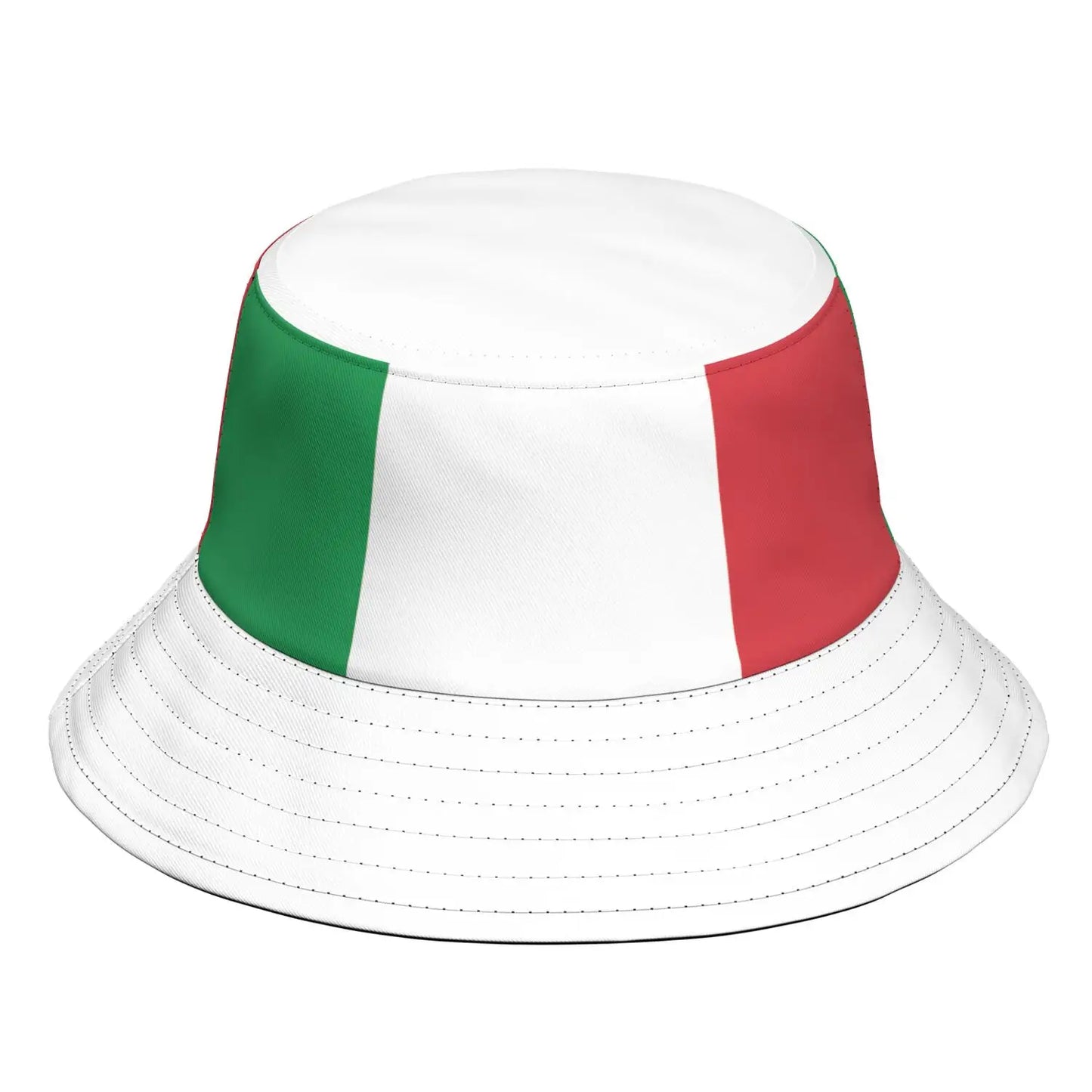 Italy Fisherman Hats Custom Name Number Team Logo Flat Bucket Cap
