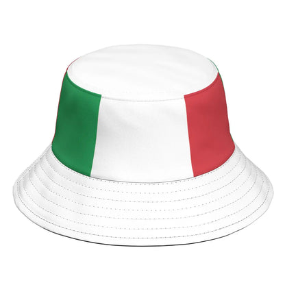 Italy Fisherman Hats Custom Name Number Team Logo Flat Bucket Cap