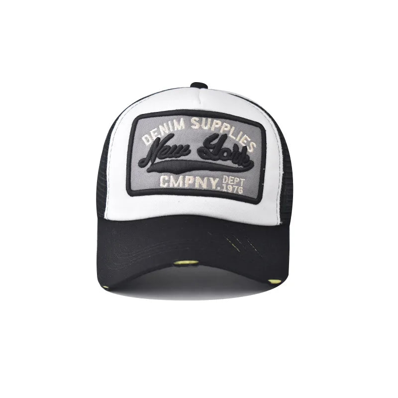 Unisex NEW YORK CMPNY Embroidery Street Baseball Cap