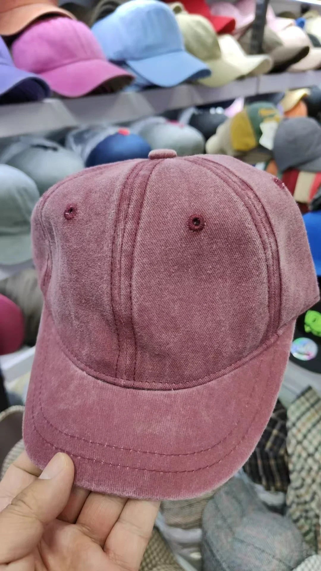 Four Seasons Fashion Short Brim Cotton Baseball Caps