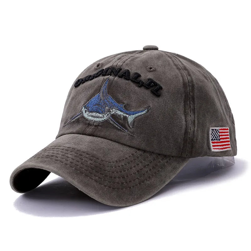New High Quality Wash Cotton America Flag