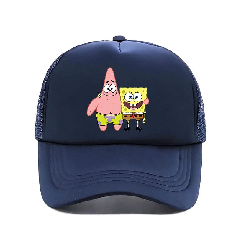 Fashion Cute SpongeBobs Print Baseball Cap