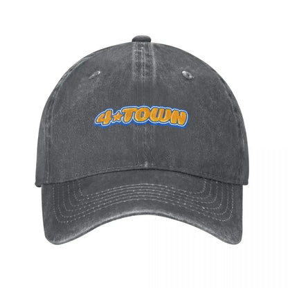 4 TOWN Turning Red Baseball Cap