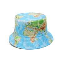 World Map Hat