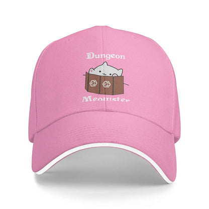 D-Dungeon Dragon DnD Master Sun Baseball Cap