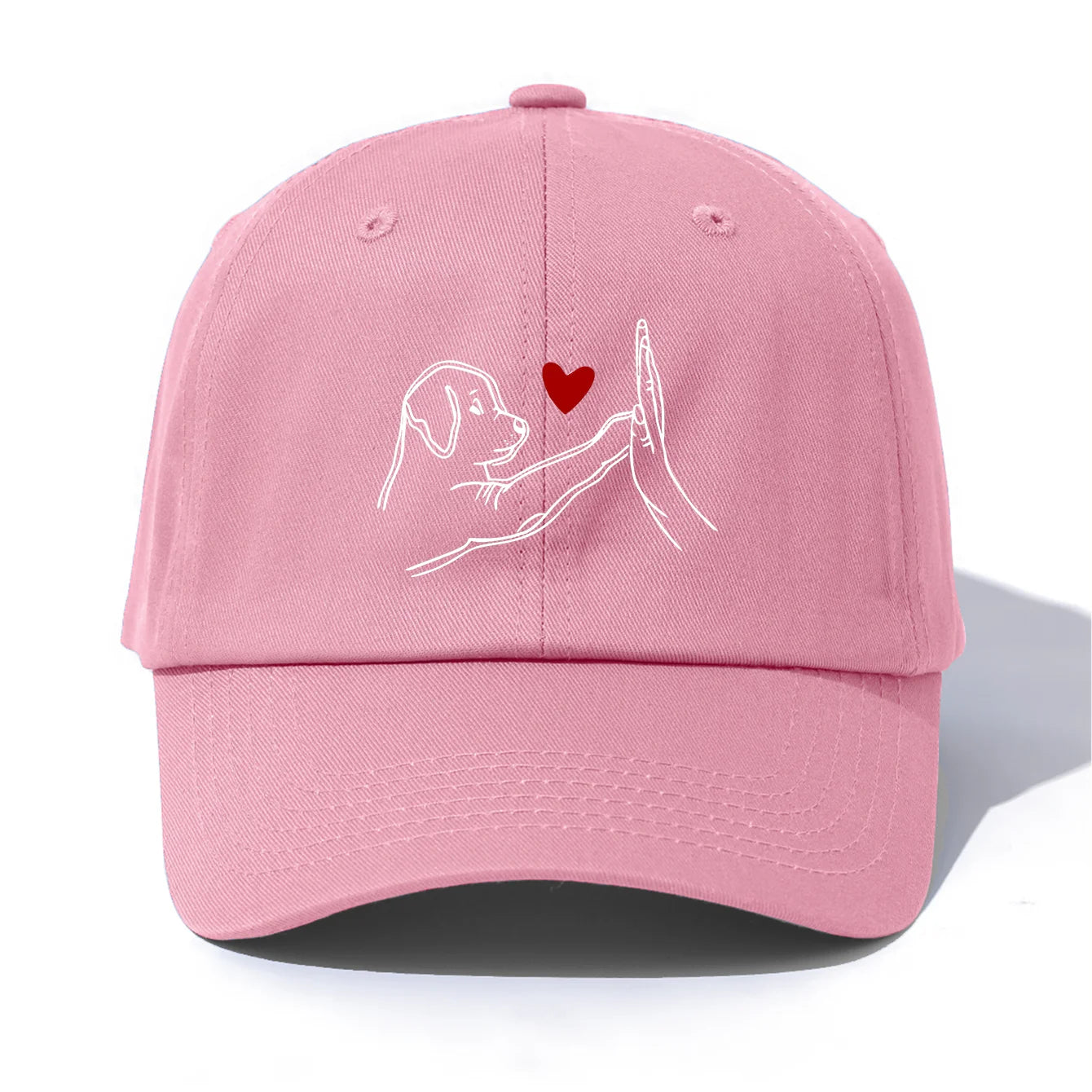 DOG HEART Print Baseball Cap For Adult