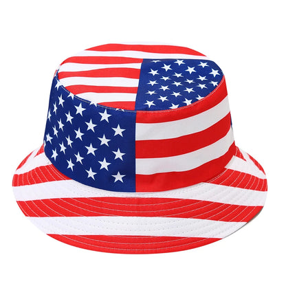 Countries Flag Bucket Hats Fashion Packable Patriotic Sun Cap