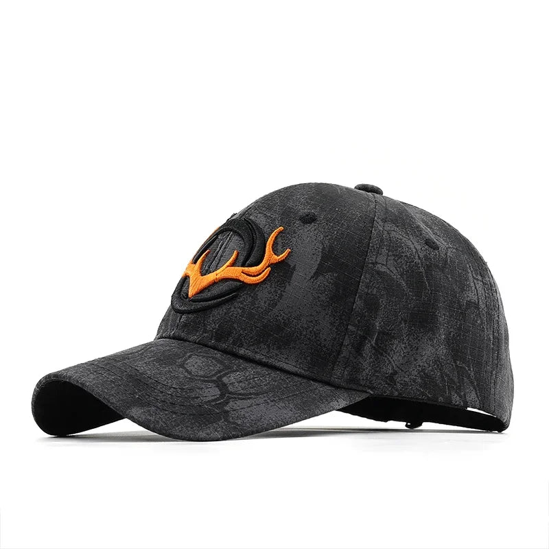 Deer Hunting Camouflage Hats  Fishing Baseball Cap Embroidered Man Women