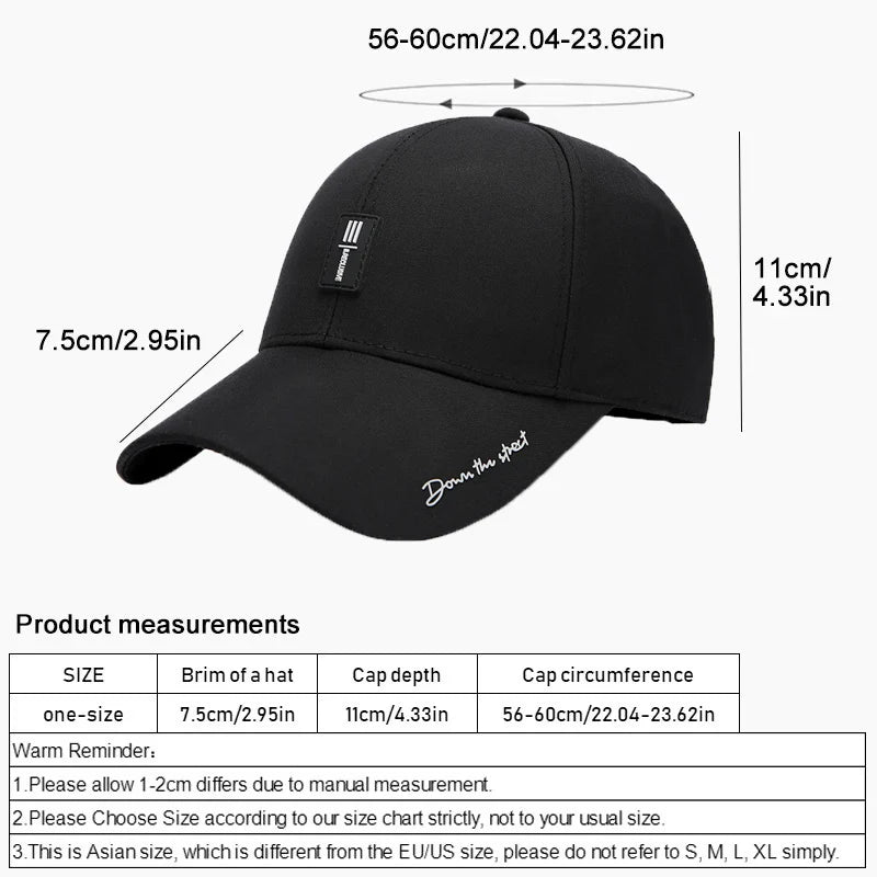 Baseball Cap Mens Fathers Truck Drivers Cap Sports Baseball Cap