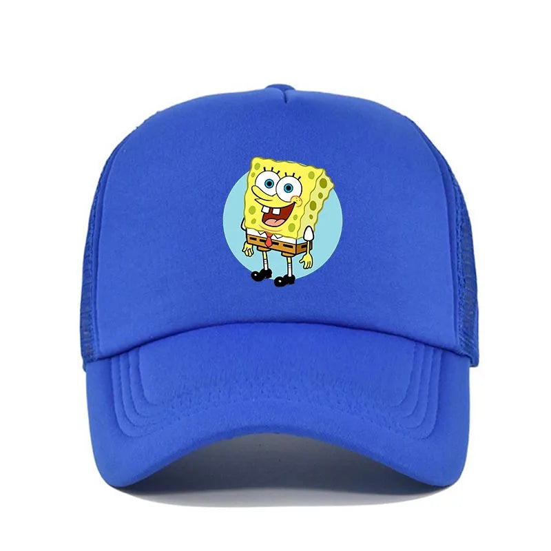 Fashion Cute SpongeBobs Print Baseball Cap