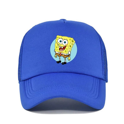 Fashion Cute SpongeBobs Print Baseball Cap