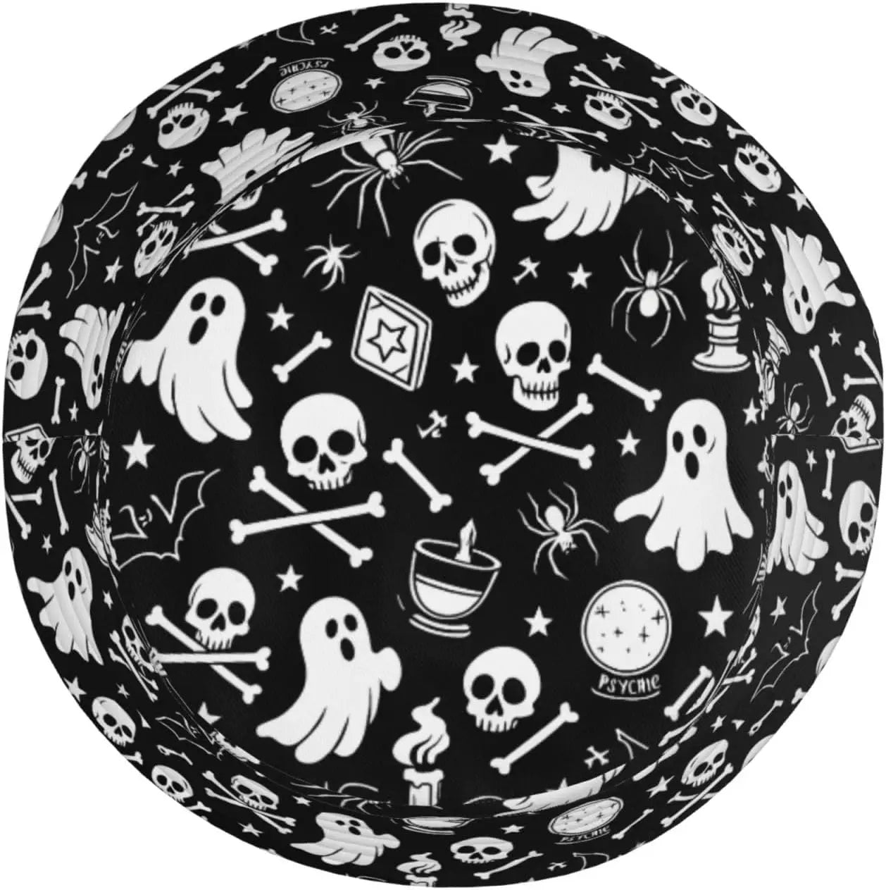 Skull Ghost Spider Bucket Hats