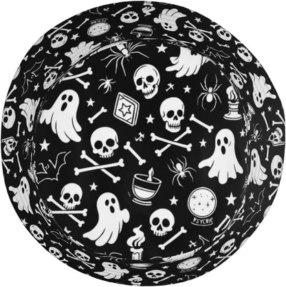 Skull Ghost Spider Bucket Hats
