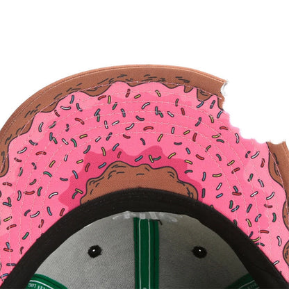Unisex Brand Munchies In Musta Cap Summer Mesh Snapback Cap