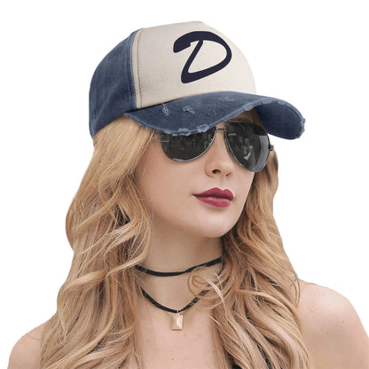 The Walking Dead Clementine Unisex Style Baseball Caps Distressed Denim Hats Cap
