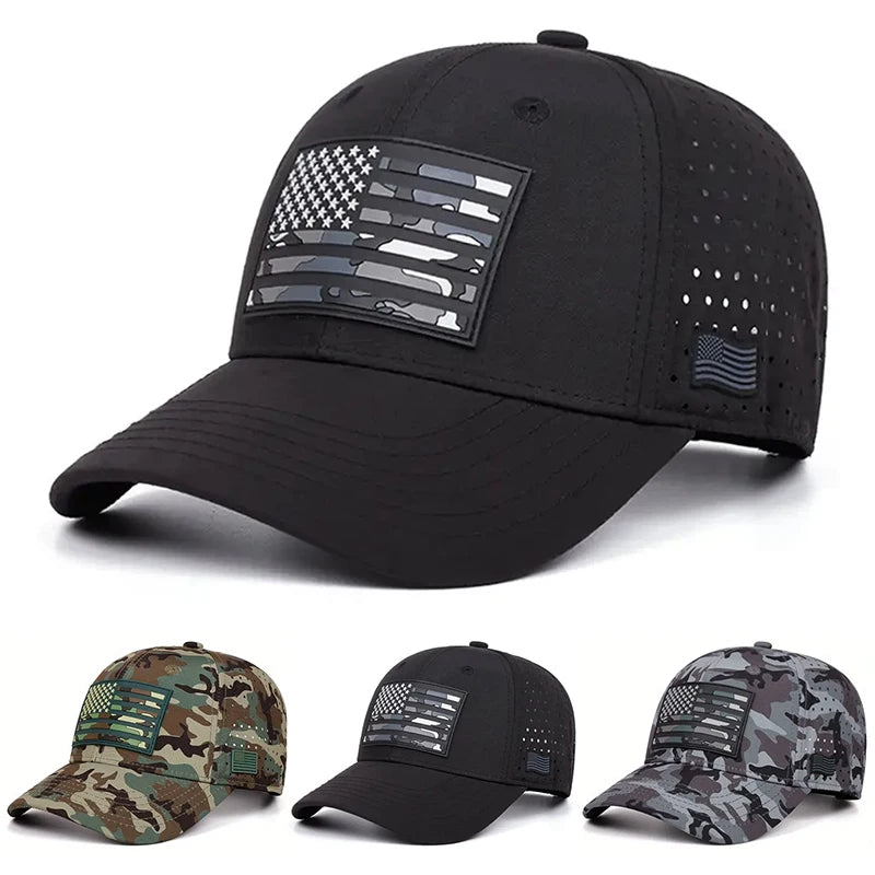 2025 Creative New Baseball Hat American Flag Street Fashion Hip Hop Hat