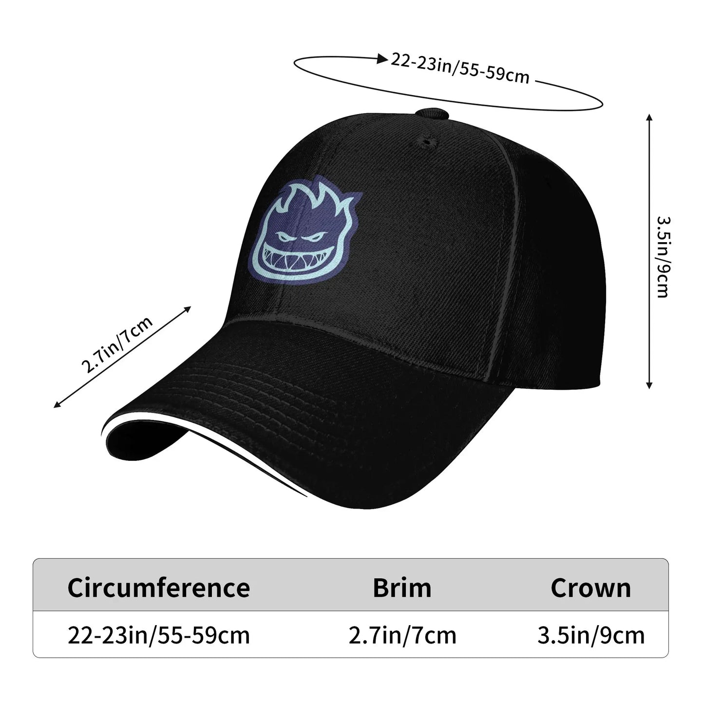 Spitfire Skate Casual Baseball Cap