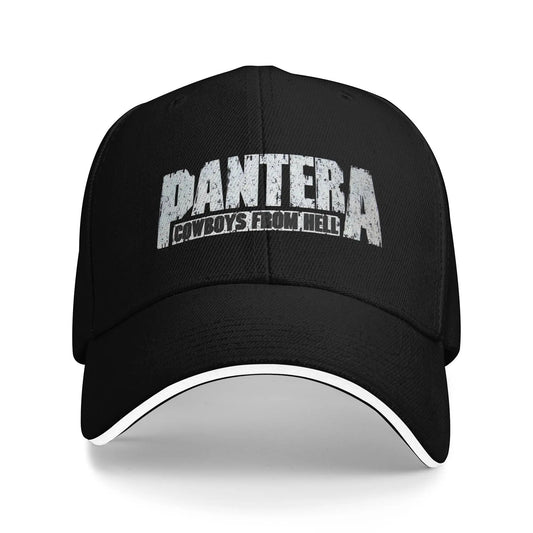 Summer Casual Baseball Cap Metal Band Rock Music Pantera Fishing Trucker Hat For Couple