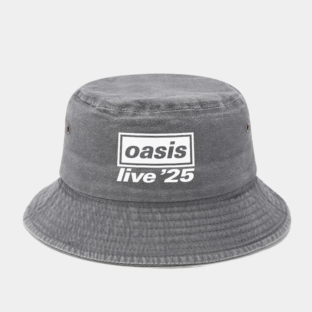 OAsis Printed Washed Retro Sunshade Fisherman Bucket Hat