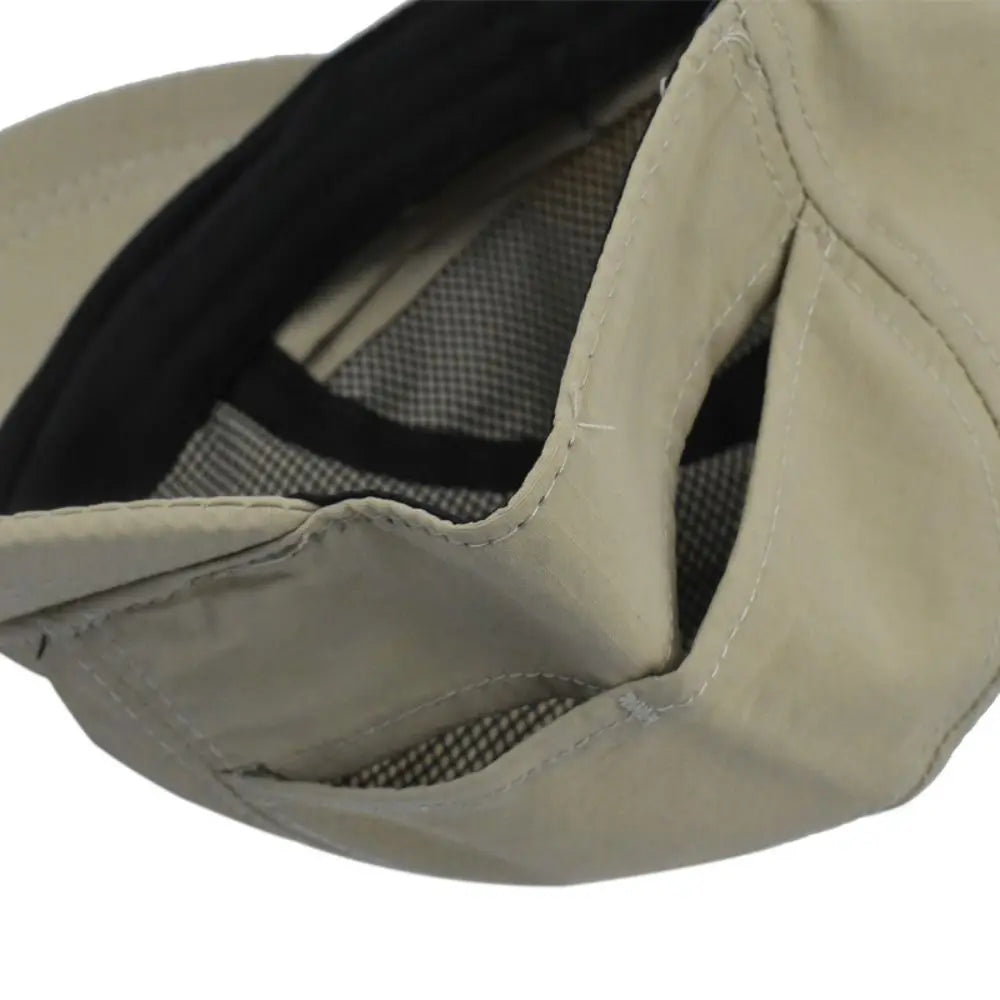 Apparel Accessories Solid Color Short Brim Baseball Cap Nylon Japanese Style