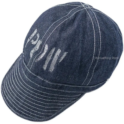 Bronson POW Prisoner Selvedge Denim Cap Baseball Hat