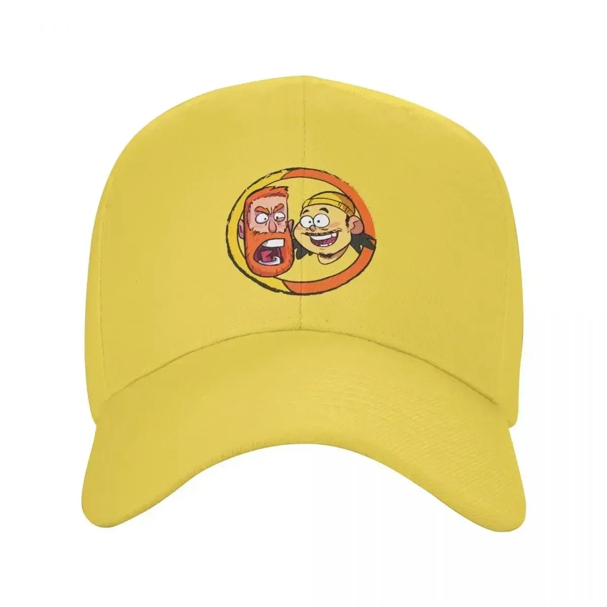 Bad Friends Andrew Santino Circle Design Baseball Cap