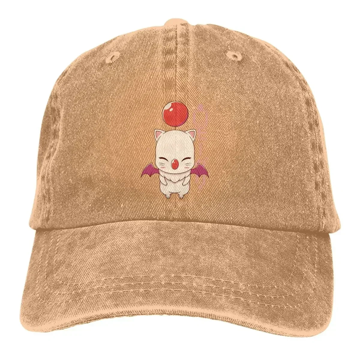 Moogle Kupo Baseball Cap Final Fantasy Cid Game Caps