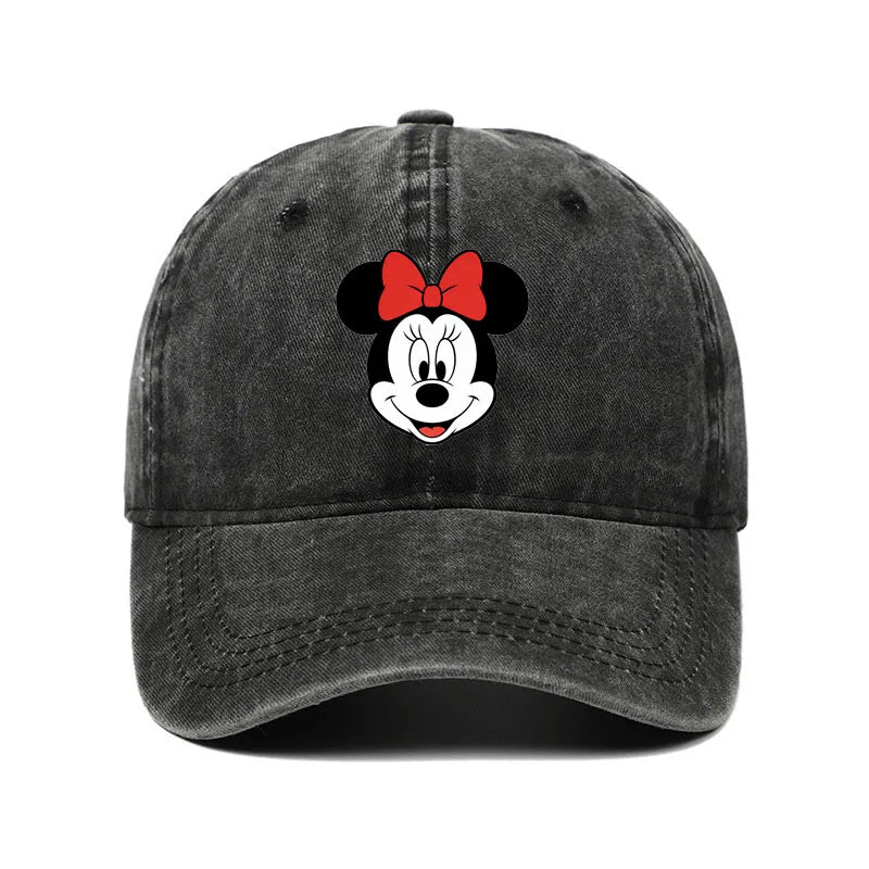 Mickey Minnie Print Baseball Cap For Men Women