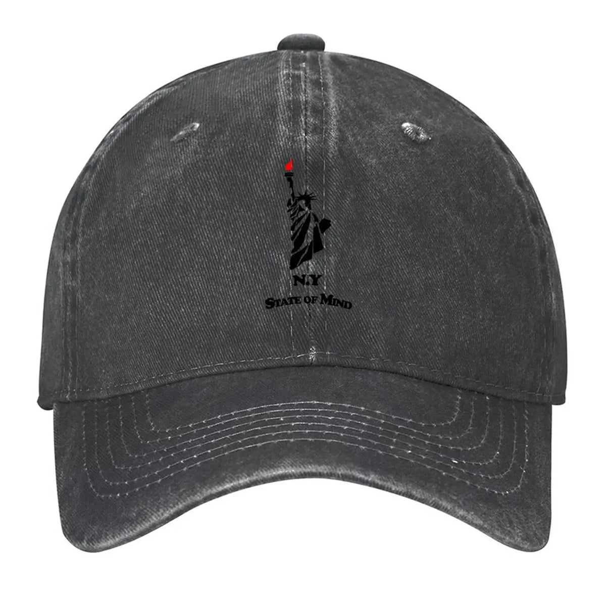 New N.Y State of Mind - New York - Statue of Liberty Baseball Cap